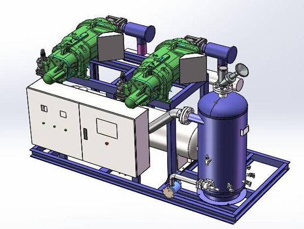 螺杆并联低温机组